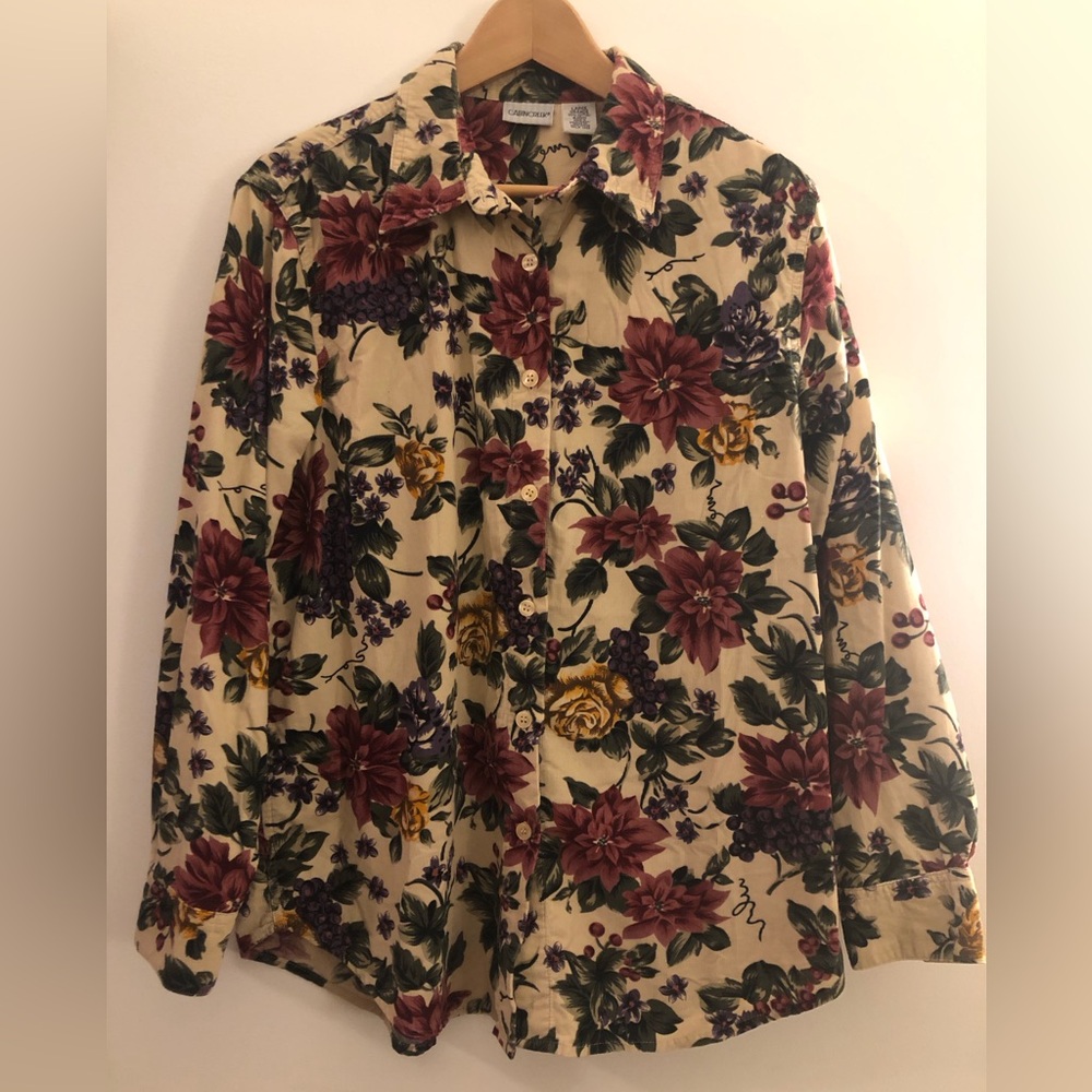 Corduroy Button-Down Shirt